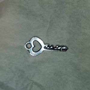 James Avery Then Key to Love Pendant/Charm